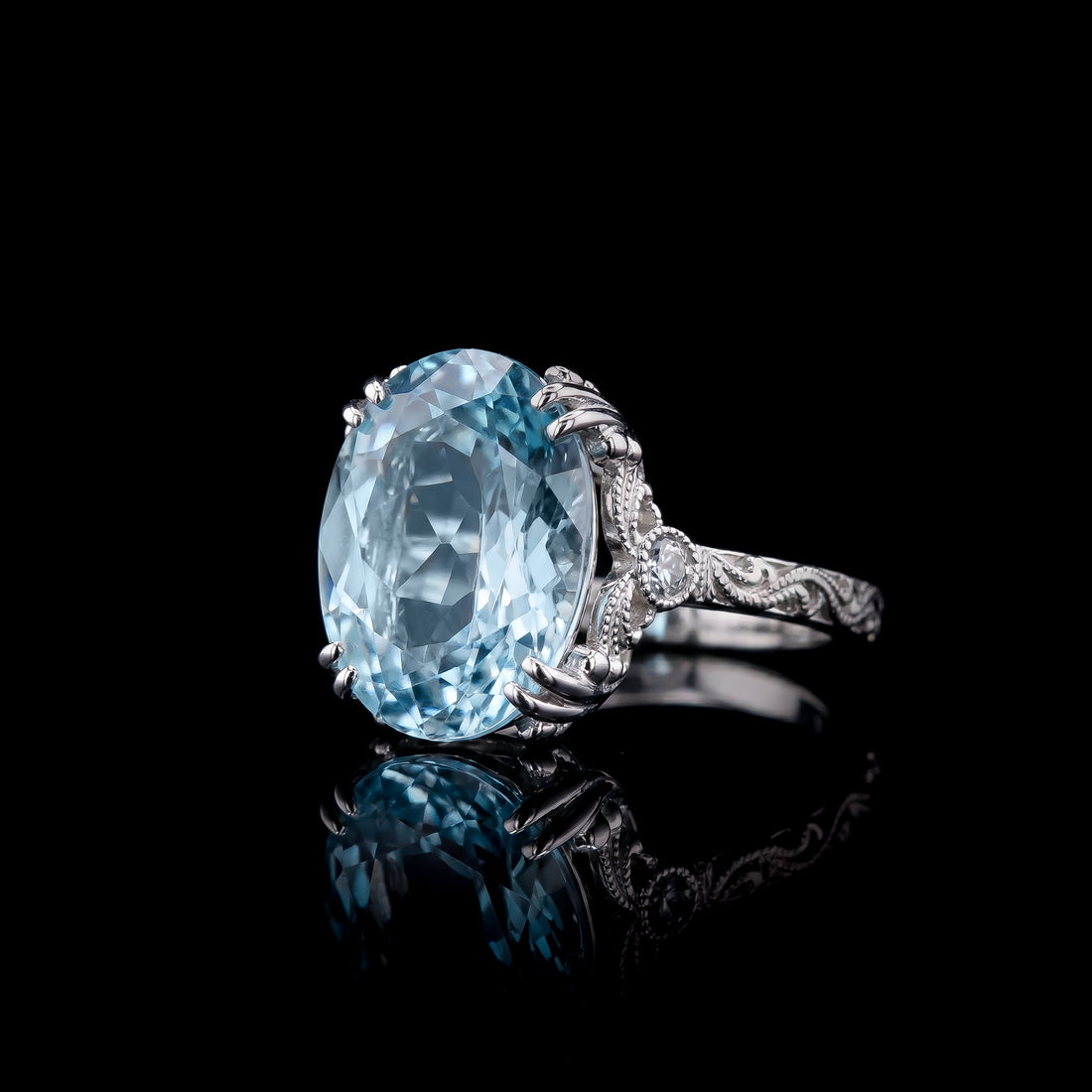 Aquamarine Ring