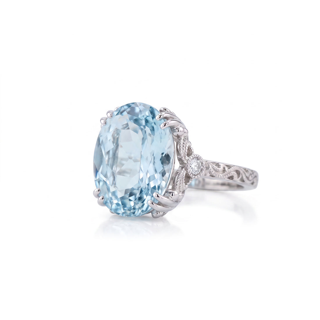 Aquamarine Ring