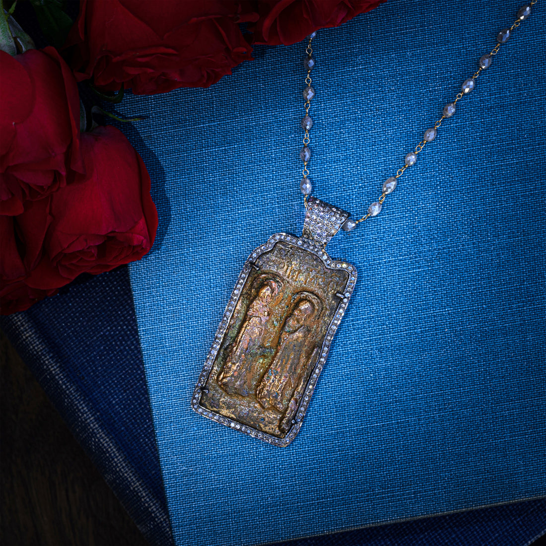 Two Mary’s, Russian Orthodox c.1480