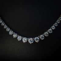 Anthea Le Jardin Diamond Tennis Necklace