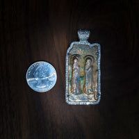 Two Mary’s, Russian Orthodox c.1480