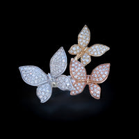 Anthea Le Jardin EFFY Trio Butterfly Ring