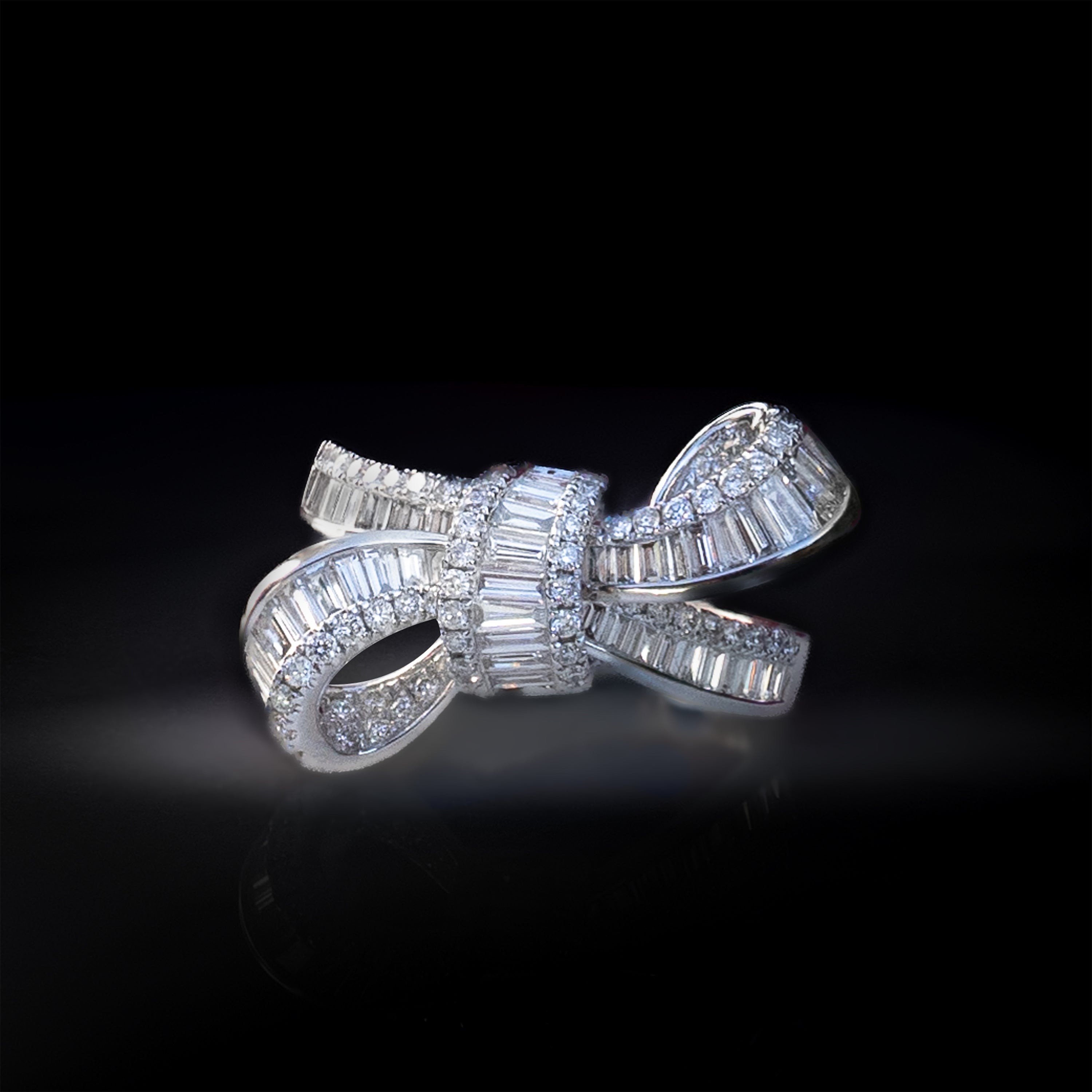 EFFY Diamond Bow Ring – Anthea Le Jardin